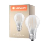 Ledvance Classic LED E27 Päron Filament Matt 4W 470lm - 827 Extra Varm Vit | Ersättare 40W