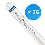 Flerpack 25x Philips LED Rör T8 MASTER (HF) Ultra Output 16W 2500lm - 840 Kallvit | 120cm - Ersättare 36W