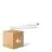 Flerpack 4x Ledvance LED Allmänbruksarmatur Linear Kompakt Växla 8W 800lm - 830 Varm Vit | 60cm
