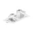 Philips LED Spot Greenspace Accent Gridlight Aluminium Vit 57W 4000lm 24D - 840 Kallvit | 154mm - IP20