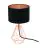 Eglo Bordslampa Carlton 2 Stål Koppar Svart | IP20 - Passande för 1x E14 
