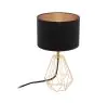 Eglo Bordslampa Carlton 2 Stål Koppar Svart | IP20 - Passande för 1x E14 