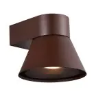 Nordlux Kyklop Cone Vägglampa Aluminium Rostig | Passande för GU10